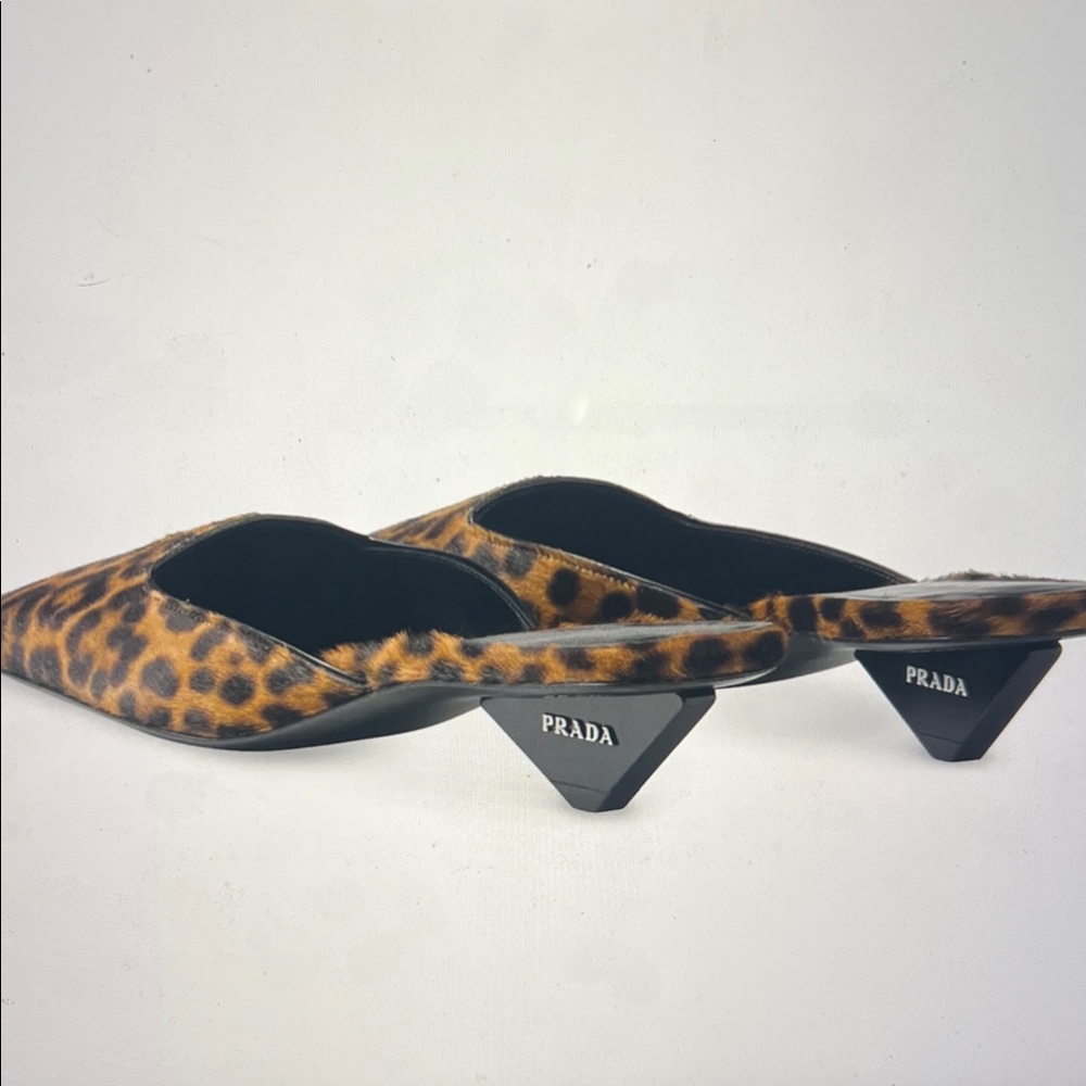 Prada Animal Print Women's Mules